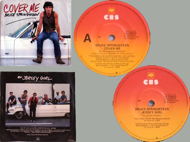 Bruce Springsteen - COVER ME / JERSEY GIRL